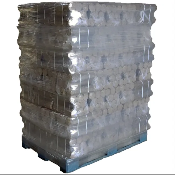 Palet de 112 briquetas de madera